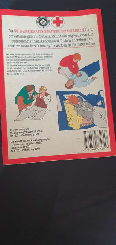 Die Suid-Afrikaanse Eerstehulp-HandleidingSt. John-Ambulans