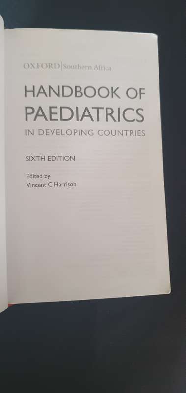 Handbook of Paediatricssixth edition