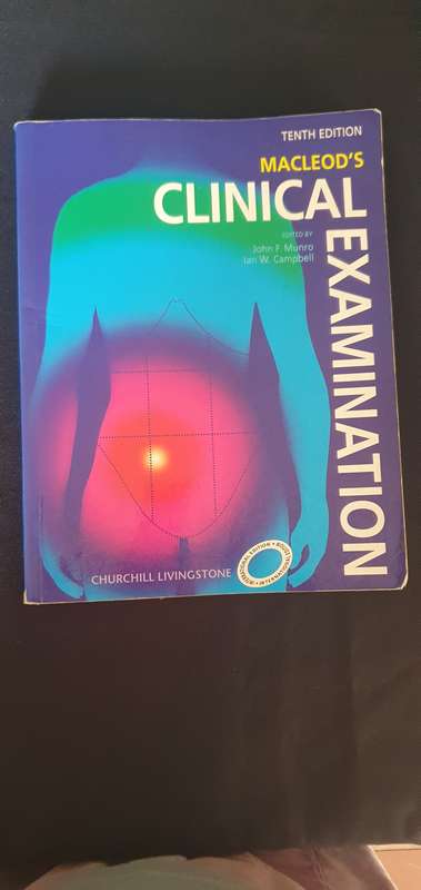 Clinical ExaminationMacLeod's 10th edition