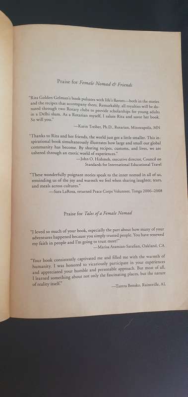 Female Nomad and Friends (Tales of Breaking Free and Breaking Bread Around the World)Rita Golden Ge