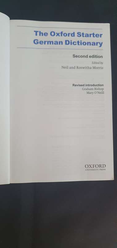 German DictionaryOxford Starter