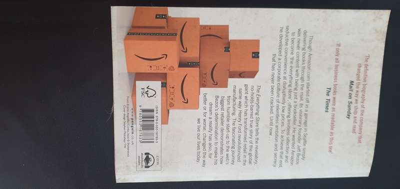 The Everything Store (Jeff Bezos and the age of Amazon)