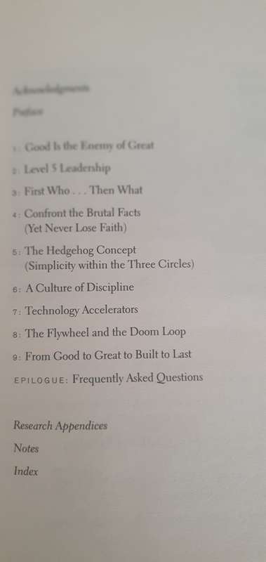 Good to Great - Jim Collins