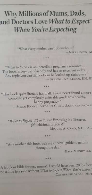 What to Expect when you're expecting -Heidi Murkoff