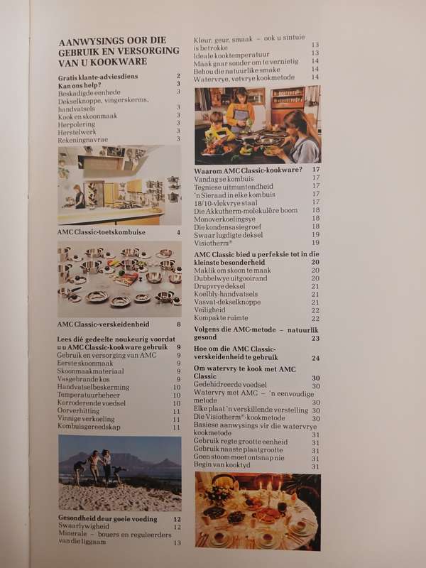 Bon Appetit - AMC Cookware (Afrikaans Edition)