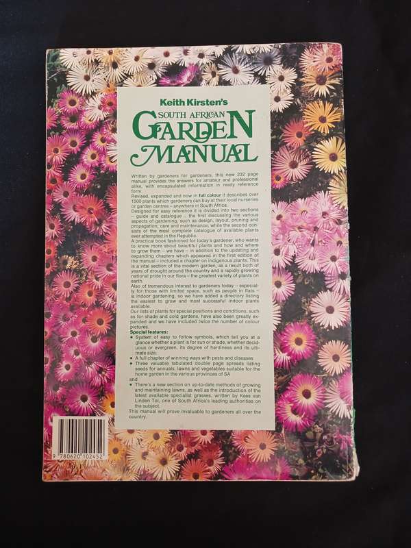 South African Garden Manual - Keith Kirsten