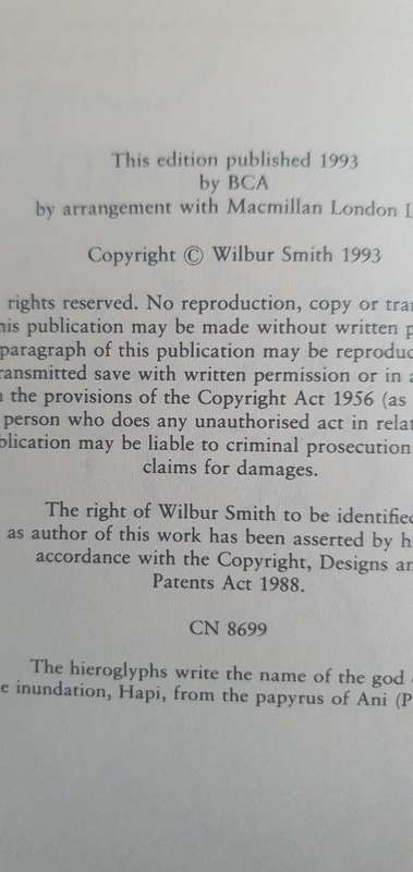 The River God - Wilbur Smith