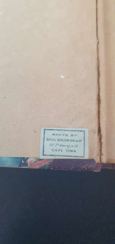 Cape Monthly Magazine - Bound volume Jan - June 1873 VI