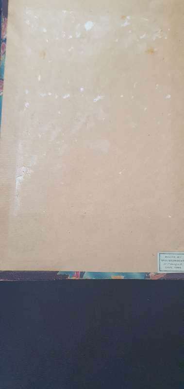 Cape Monthly Magazine - Bound volume Jan - June 1873 VI