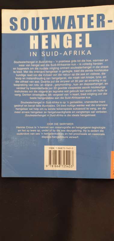 Soutwater-hengel in Suid-Afrika - Hennie Crous