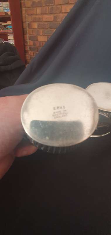 Vintage silver plated Sheffield tea set - epns