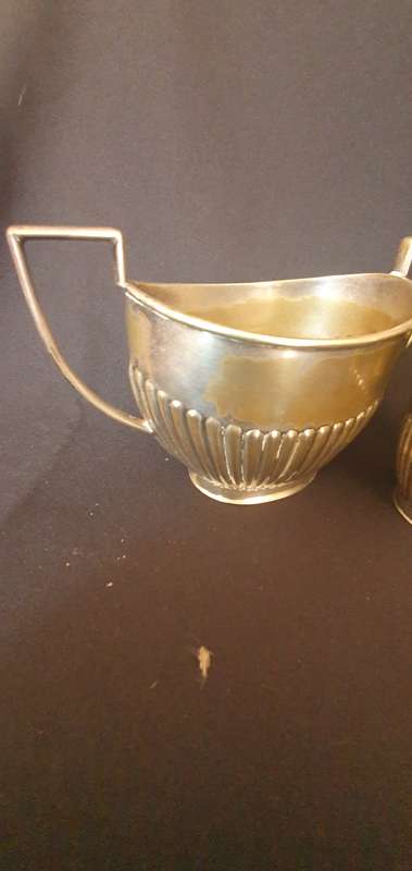 Vintage silver plated Sheffield tea set - epns