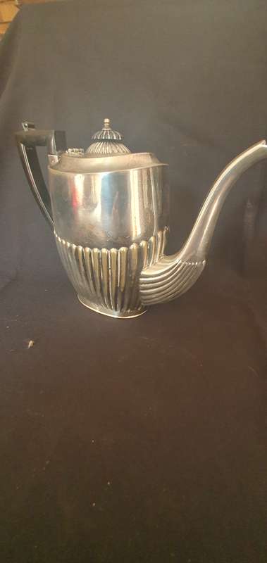 Vintage silver plated Sheffield tea set - epns