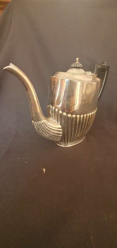 Vintage silver plated Sheffield tea set - epns