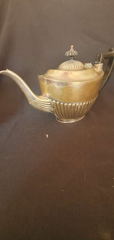 Vintage silver plated Sheffield tea set - epns