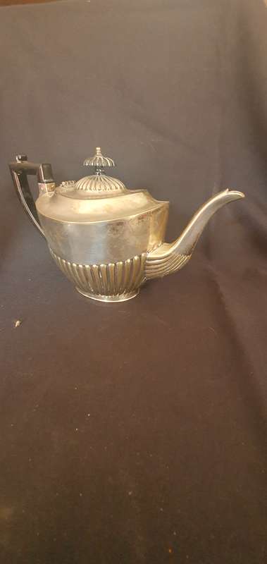 Vintage silver plated Sheffield tea set - epns