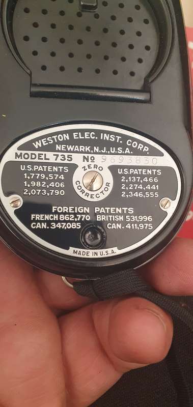 Weston master ii - vintage exposure meter