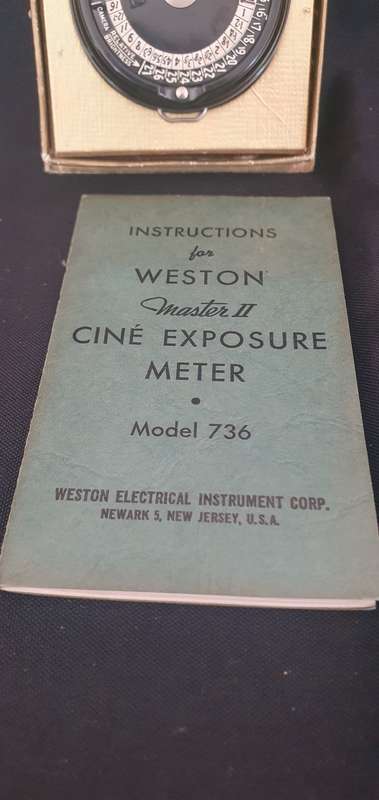 Weston ii  cine exposure meter