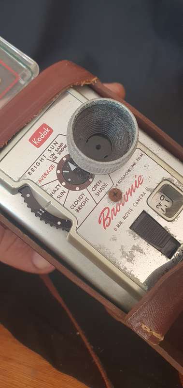 Kodak Brownie 8mm movie camera