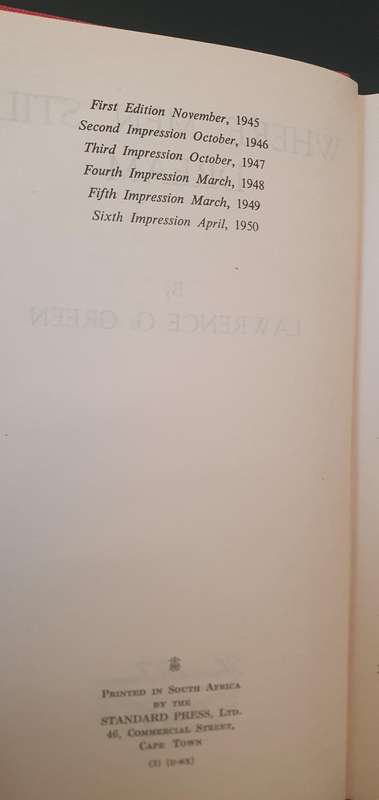 Where men still dream - Lawrence G. Green