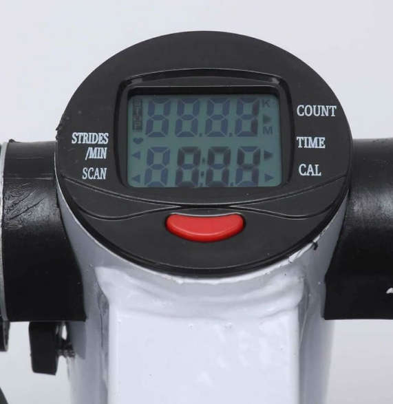 Adjustable Mini Stepper Fitness Swing With Training Tapes And LCD Display