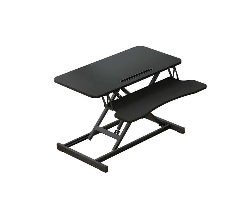 Desk Riser Height Adjustable Standing Desk Converter- Ergonomic-Black