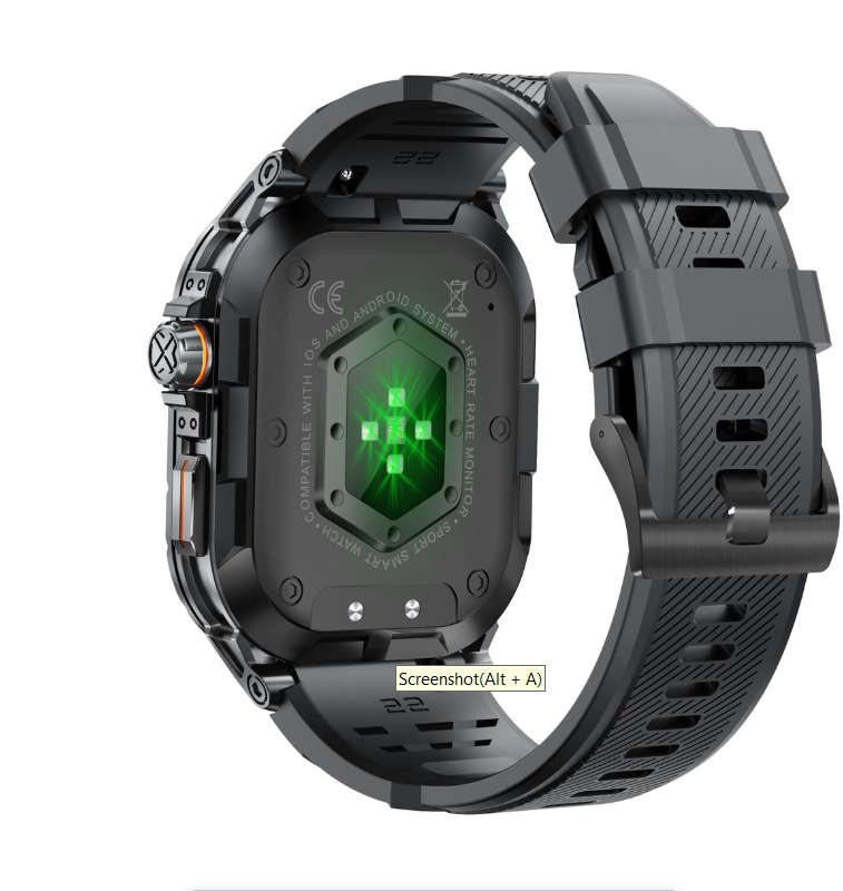 BezosMax SW03 Smart watch for Android iPhone Multiple Sports Modes