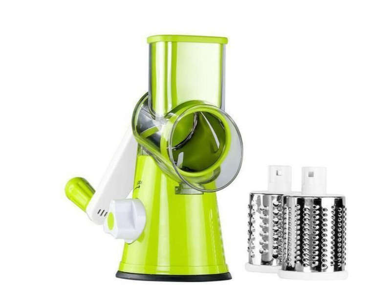 Tabletop Drum Grater - Green