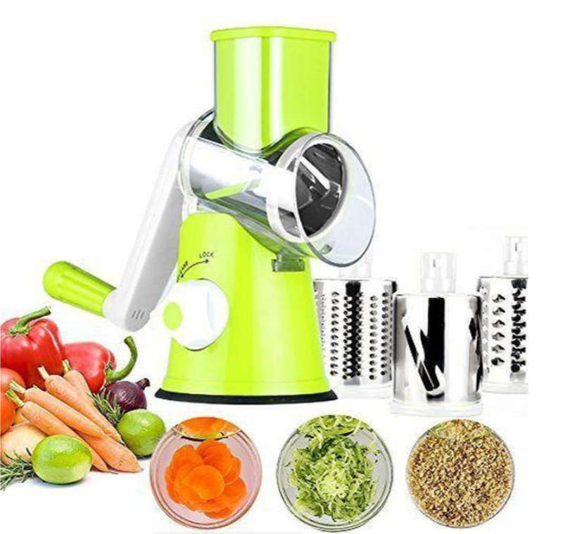 Tabletop Drum Grater - Green