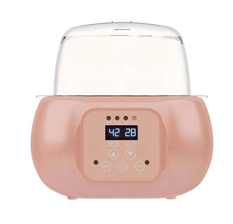Multi-Function LED Display Double Baby Bottle Warmer & Sterilizer - Pink