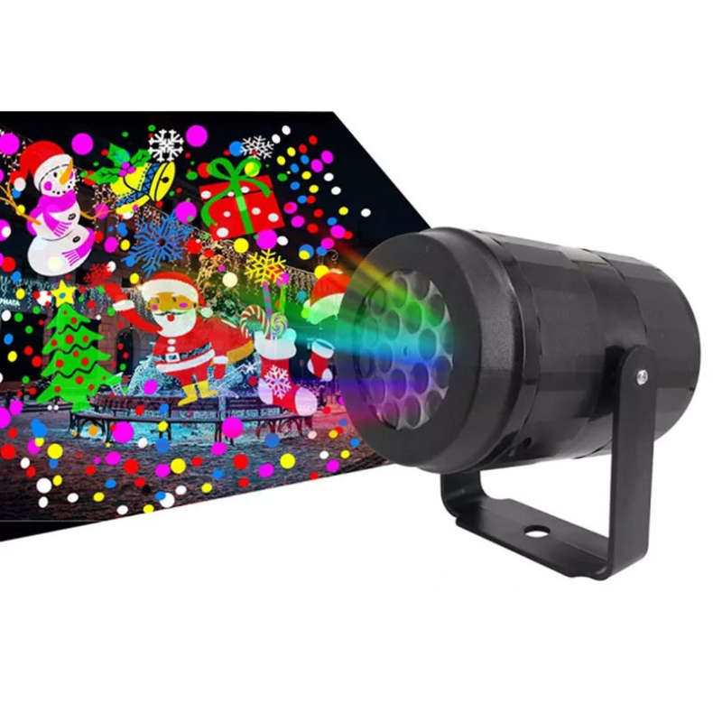 16 Patterns Christmas Projection LED Light-MRUL