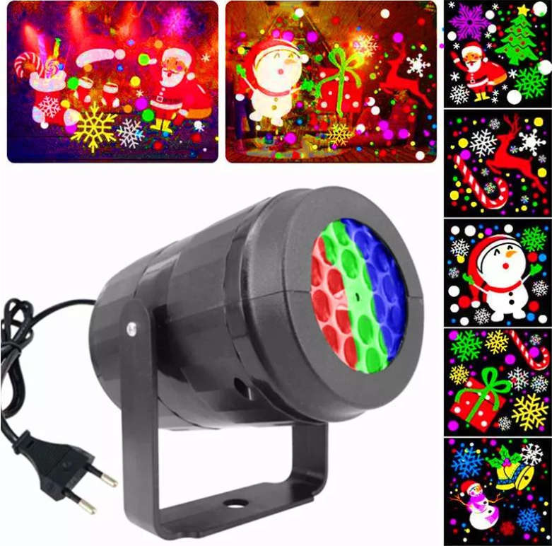 16 Patterns Christmas Projection LED Light-MRUL