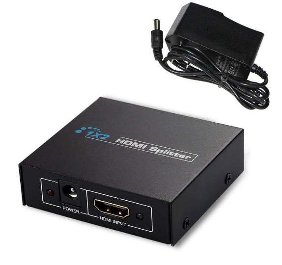 DW HDMI SPLITTER 1 In 2 Out Support 4Kx2K 3D 1080P