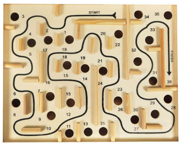 Balance Ball Game Maze Board Interactive Table Games