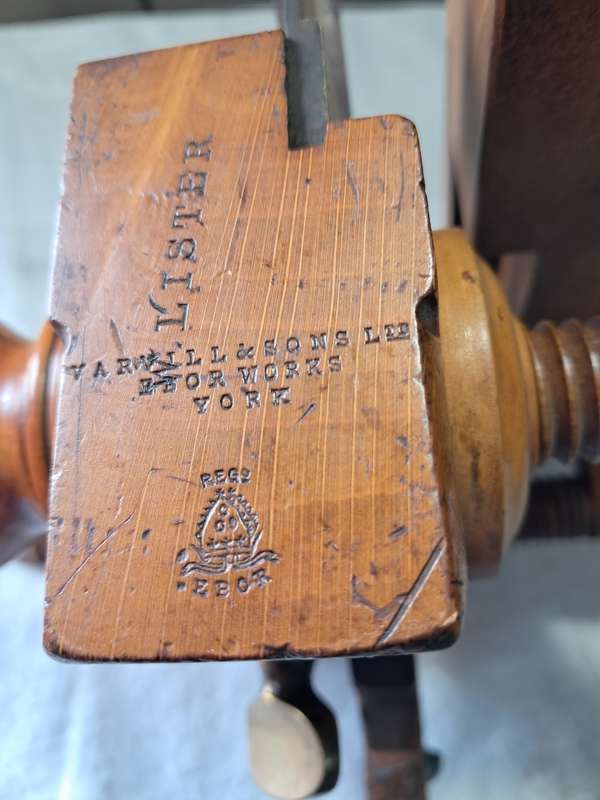 Vintage Wooden Plough plane