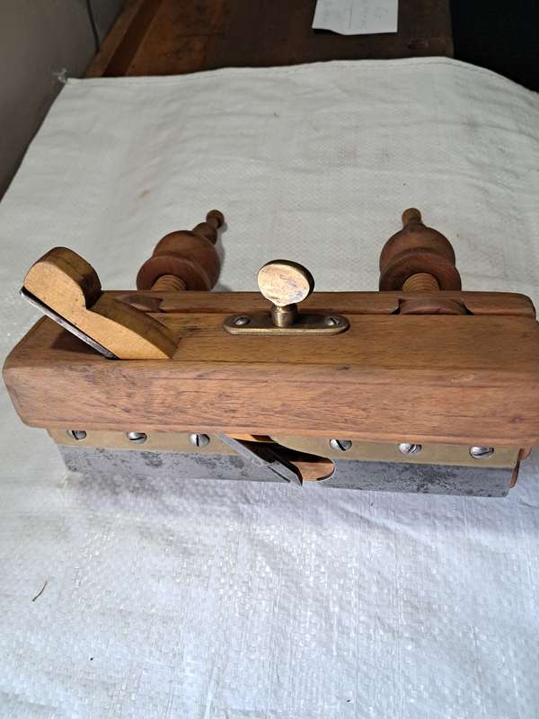 Vintage Wooden Plough Plane