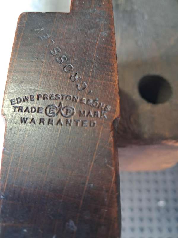 Beautiful Preston Wooden Plane