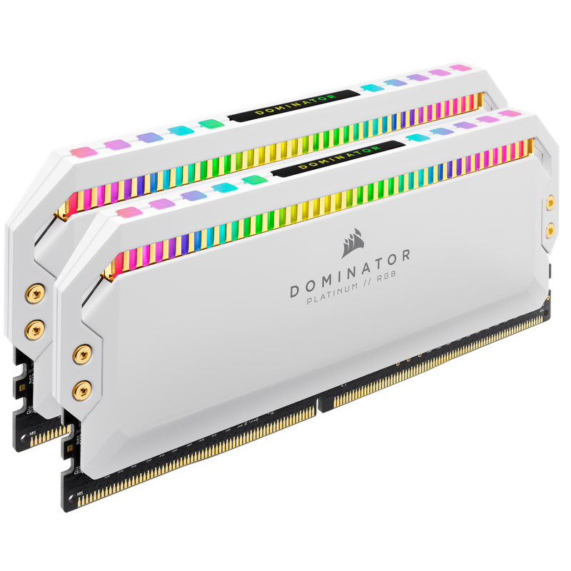 DOMINATOR® PLATINUM RGB 16GB (2 x 8GB) DDR4 DRAM 3200MHz C16 Memory Kit