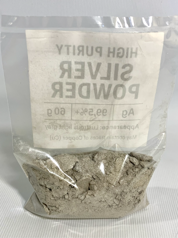 High Purity Silver Powder  99.5% (60g)