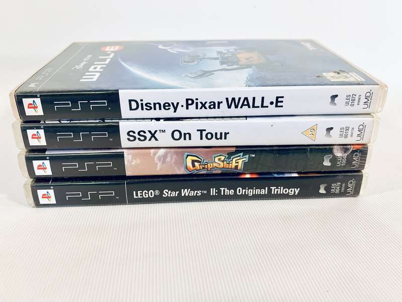4 x PlayStation Portable (PSP) Games
