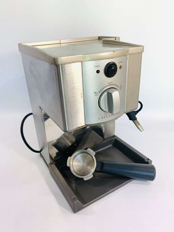Breville Cafe Roma Espresso Coffee Machine (Works - Needs Drip Tray)