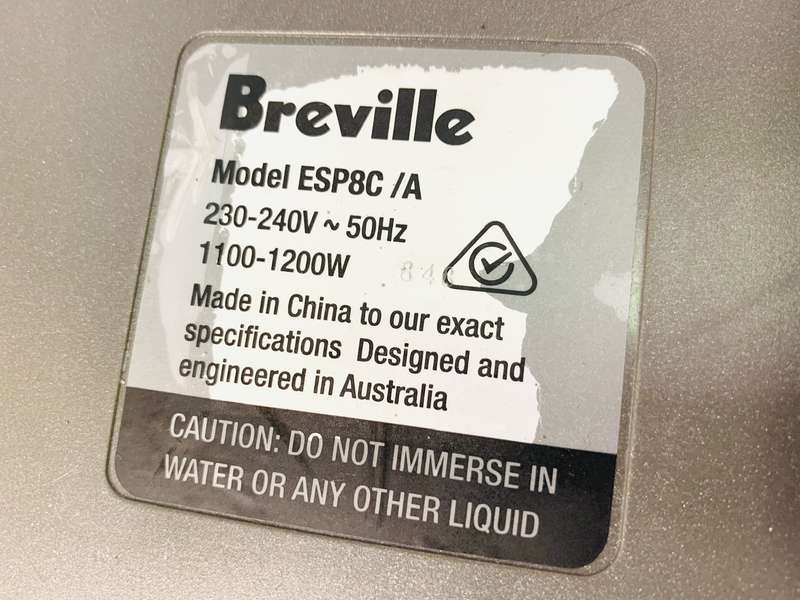 Breville Cafe Roma Espresso Coffee Machine (Works - Needs Drip Tray)
