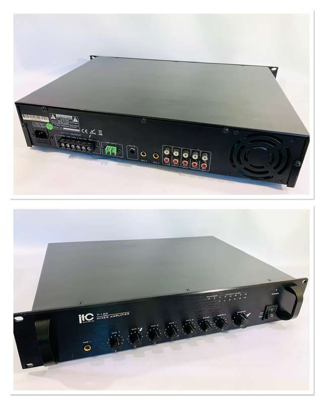 ITC Audio T-120 Mixer Amplifier  120W PA System
