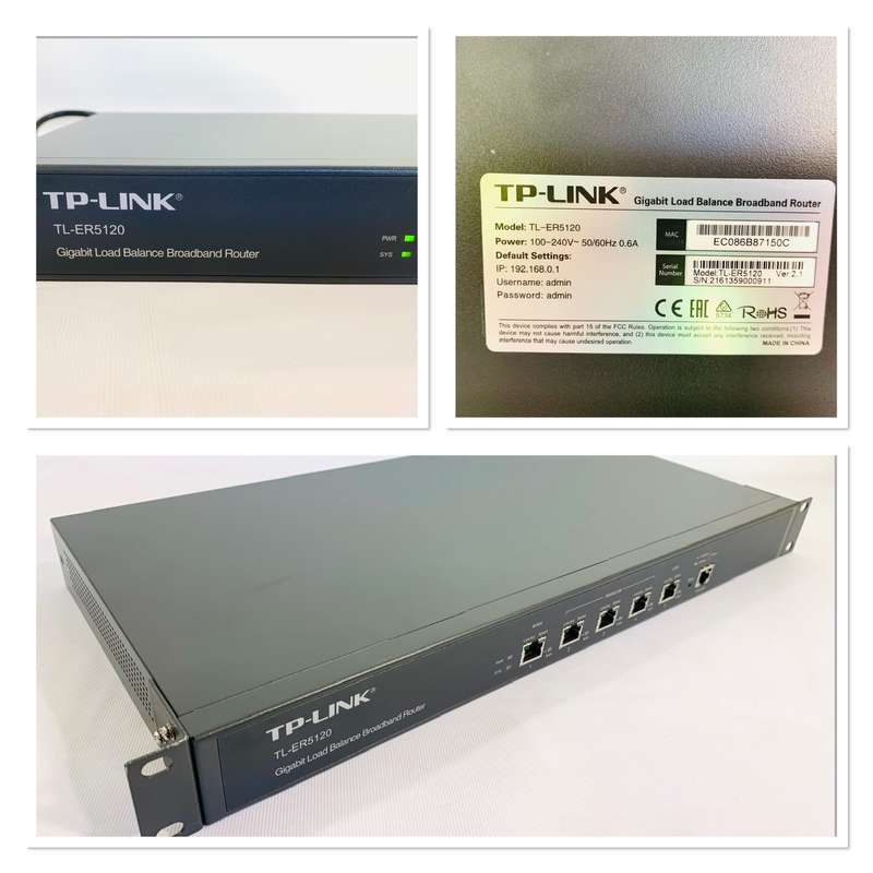 TP-Link TL-ER5120 Gigabit Load Balance Broadband Router