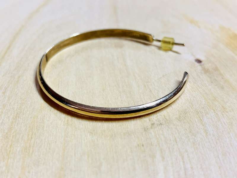 2 x Solid Gold Earrings - 9 carat / 375 (2.95g)