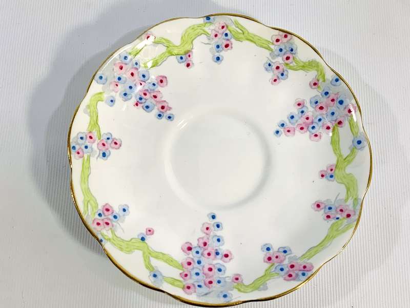 Royal Albert Penryn Cup and Saucer Duo  Vintage English Bone China
