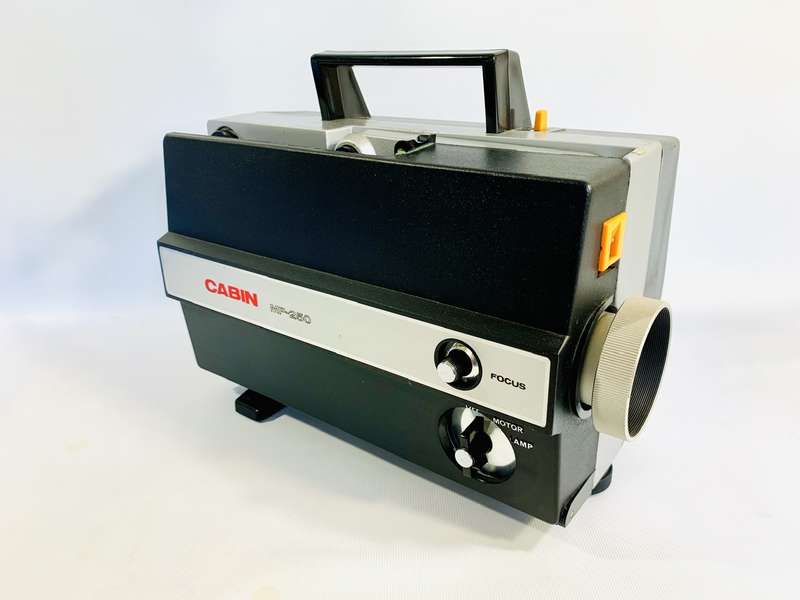 Vintage Cabin MP-250 Super 8 Film Projector  Working