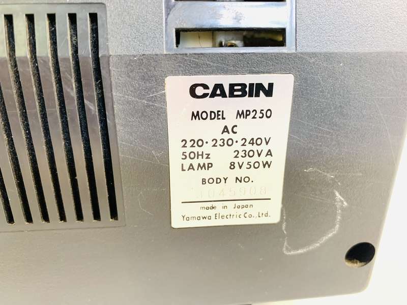 Vintage Cabin MP-250 Super 8 Film Projector  Working