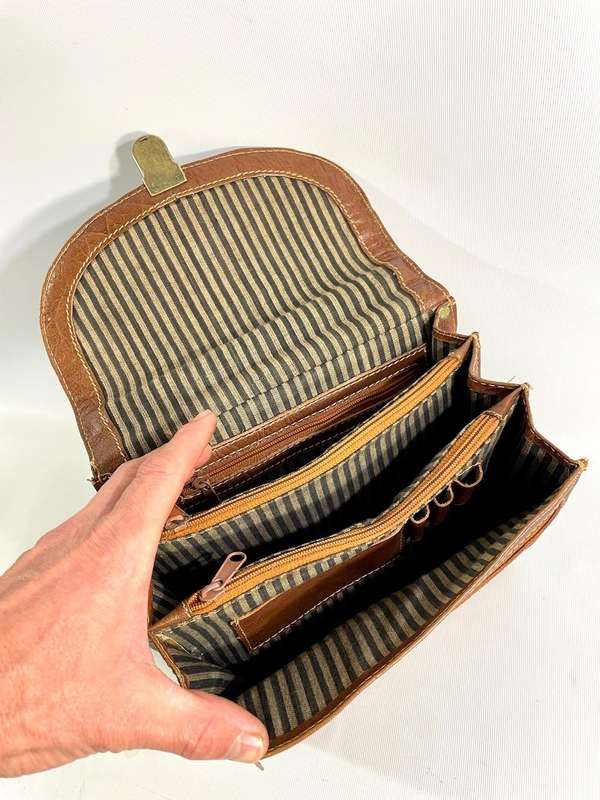 Genuine Leather Busby Handbag / Purse / Shoulder Bag (shoulder strap not included)
