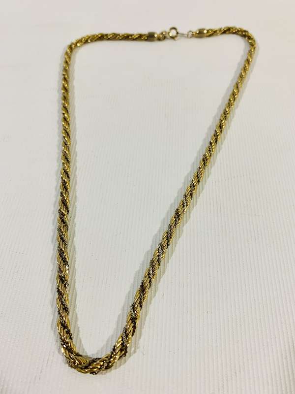 22ct Gold Plated Necklace.